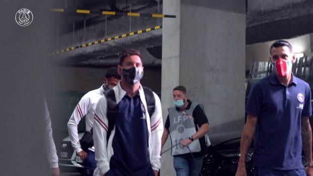 Lionel Messi's first game with Paris Saint-Germain
